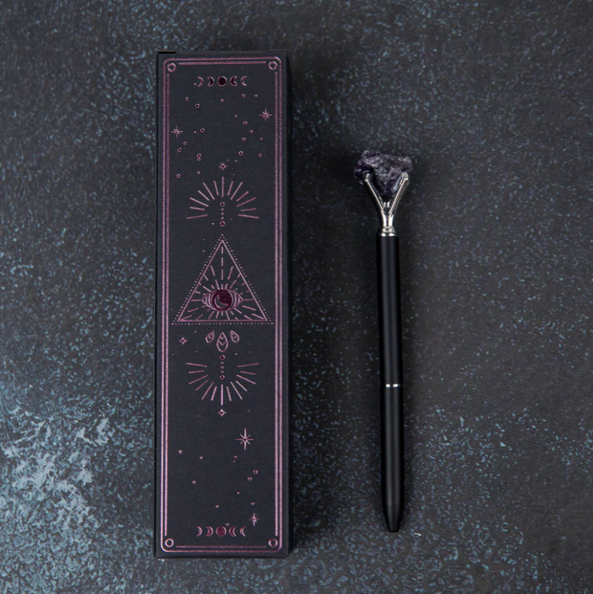 Amethyst Crystal Pen