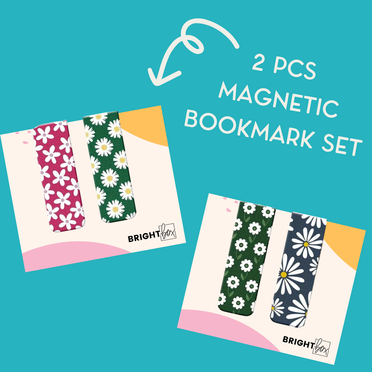 Magnetic Bookmark Set