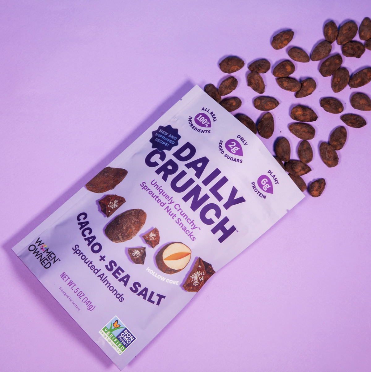 Cacao + Sea Salt Almonds