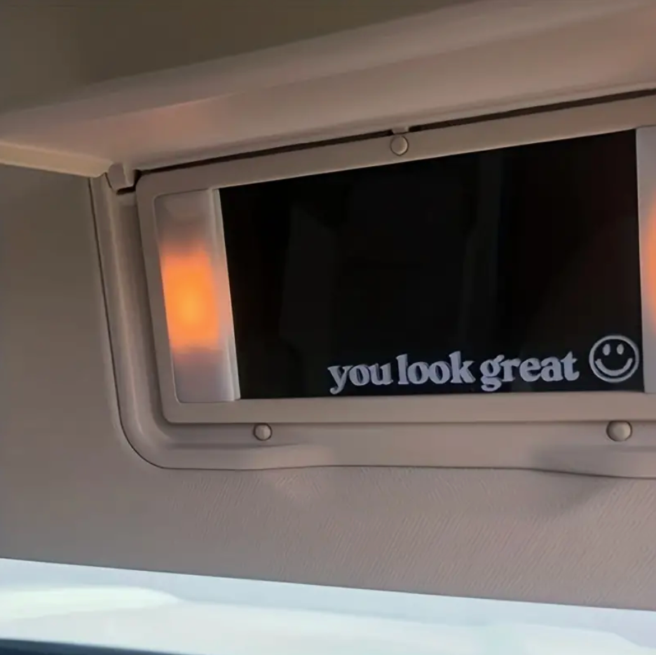 You Look Great Vinyl Sticker