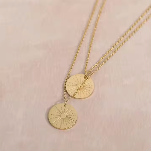 Simple Sun Necklace