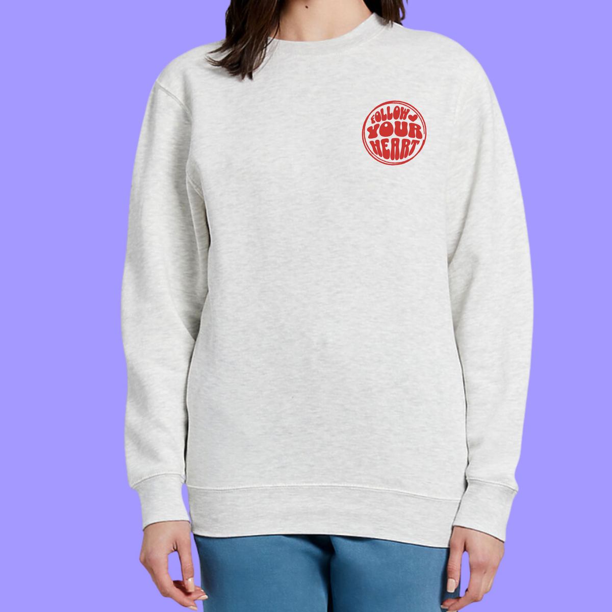 Follow Your Heart Crewneck