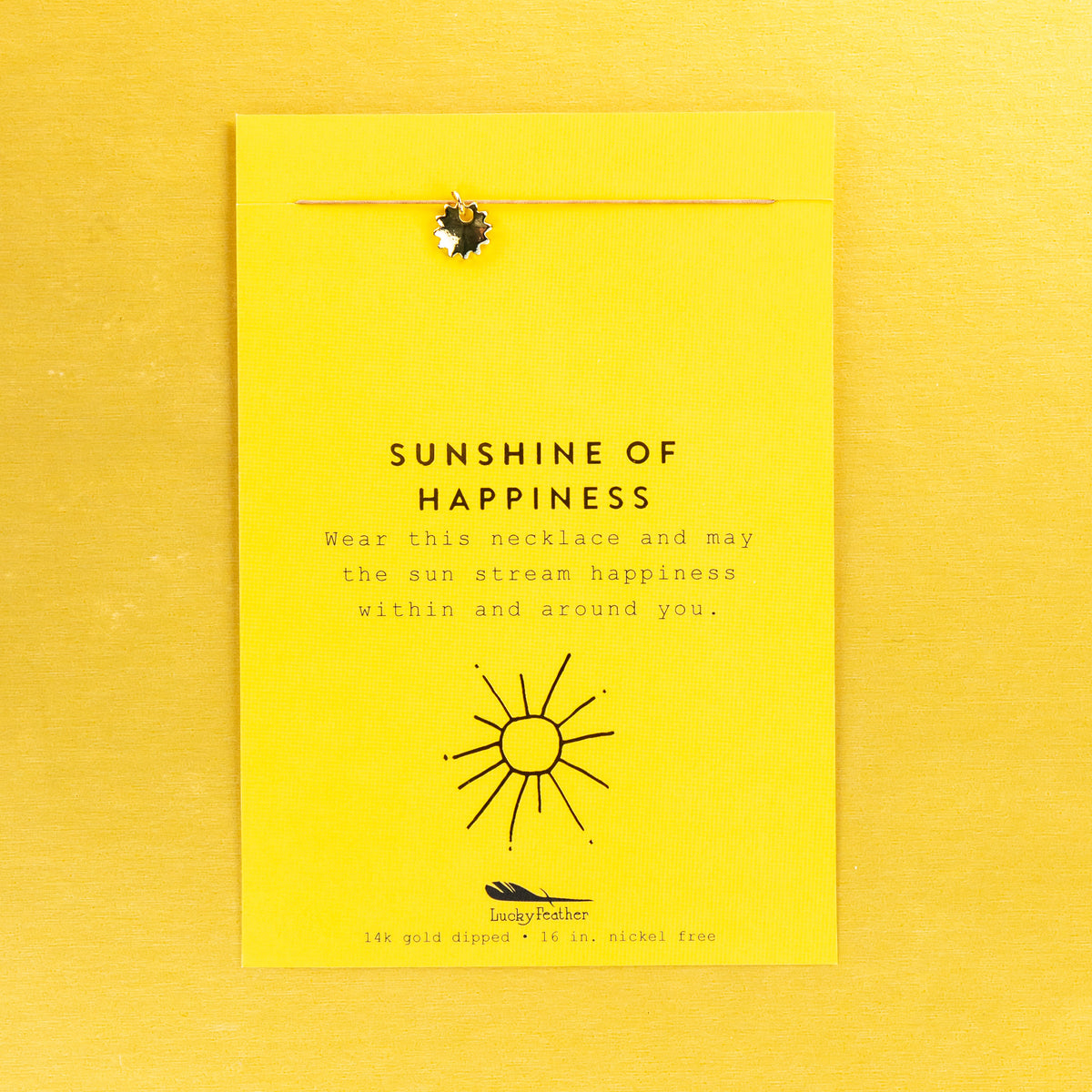 Sunshine of Happiness Necklace