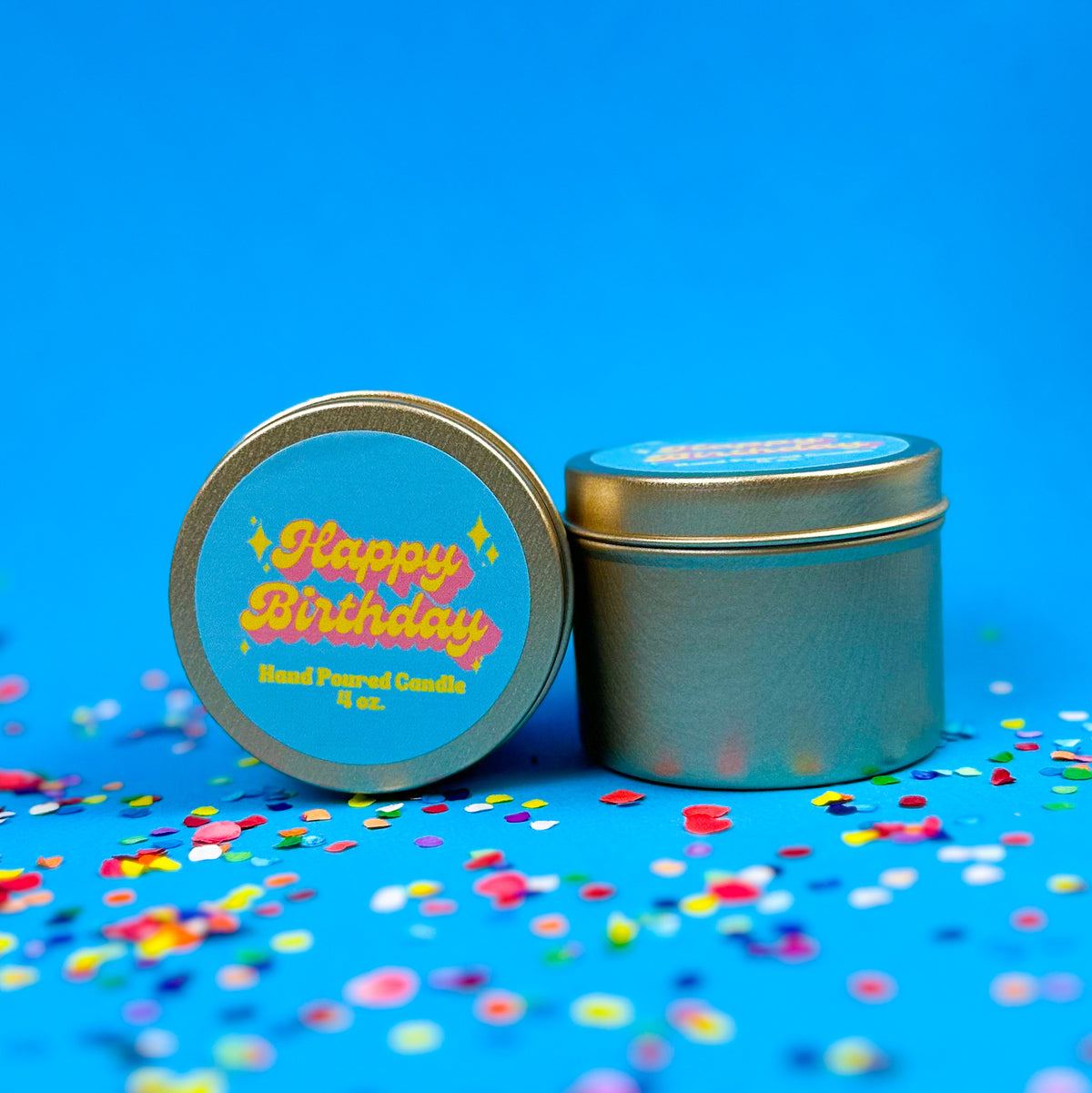Happy Birthday 4 oz. Candle