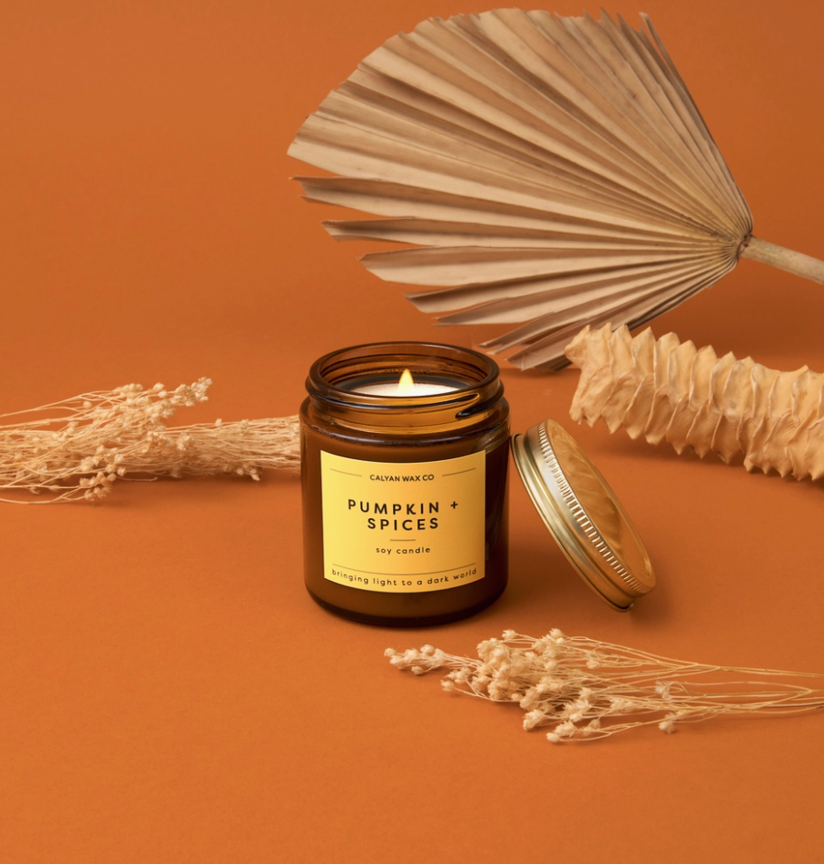 Pumpkin + Spices Candle